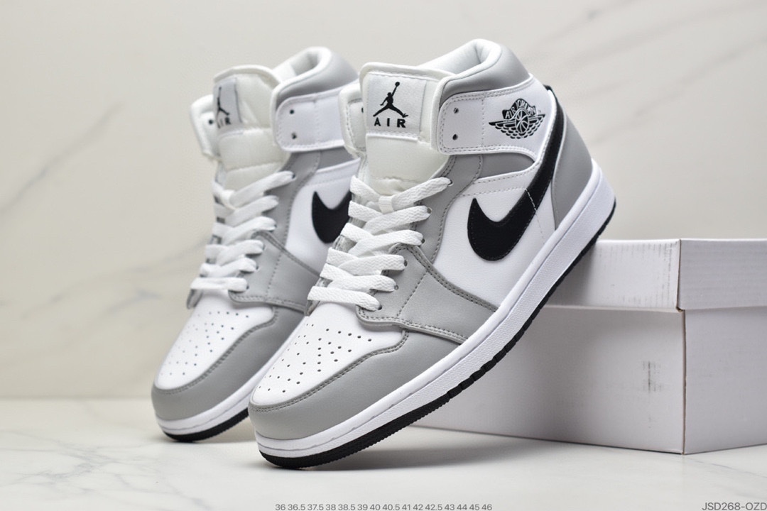 200 公司级耐克Nike Air Jordan 1 Mid “Milan”Light Bone 乔1 乔丹一代 AJ1 中帮CV3044-100