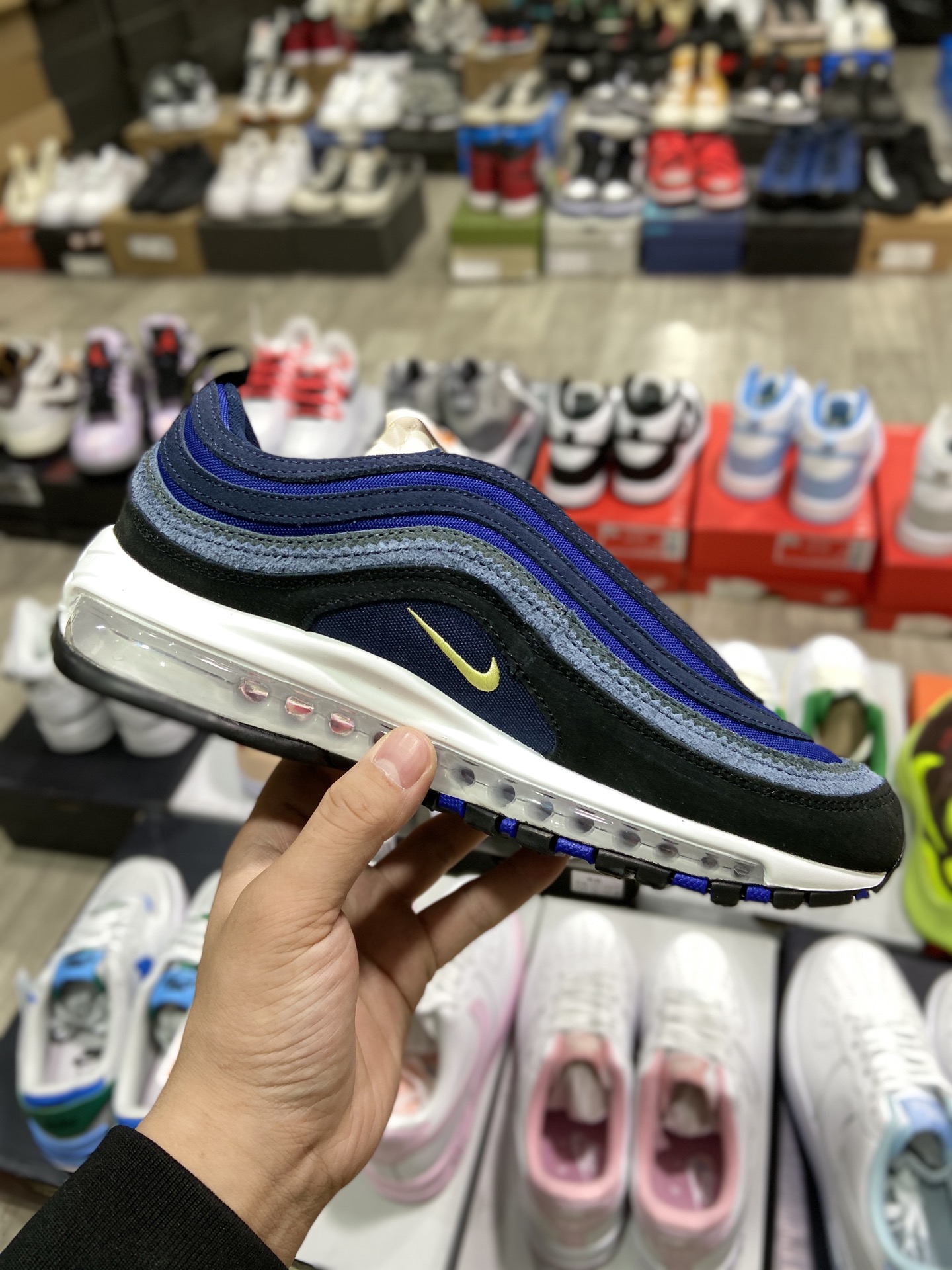 220 耐克Nike Wmns Air Max 97 复古气垫百搭休闲运动慢跑鞋DH1085-001