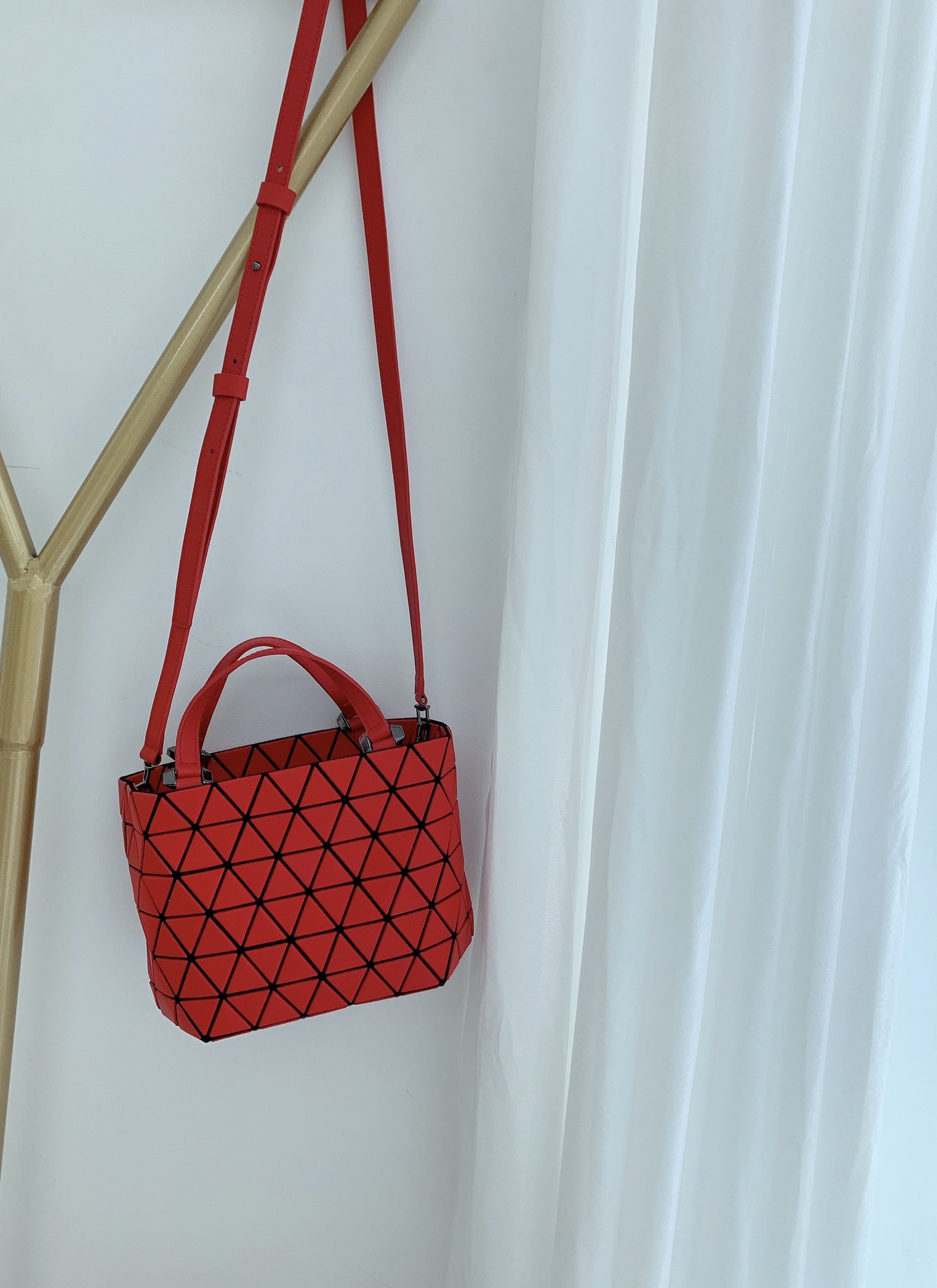 Isseymiyake三宅一生ORYSTAL系列手提单肩包mini 水晶包