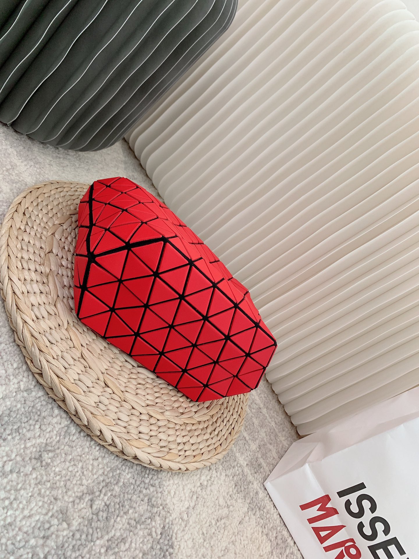 Isseymiyake三宅一生ORYSTAL系列手提单肩包mini 水晶包