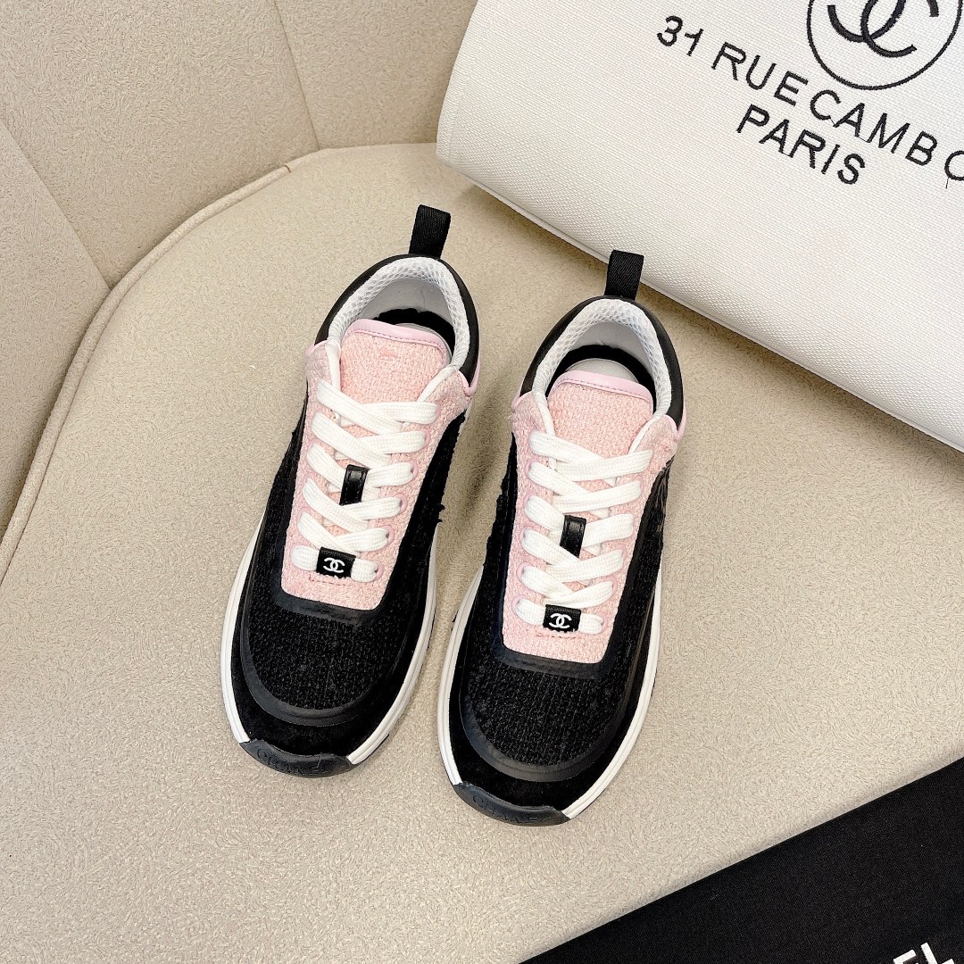CHANEL スニーカー カジュアルシューズ 公式サイト同時発売 カジュアルスポーツスタイル スエードレザー