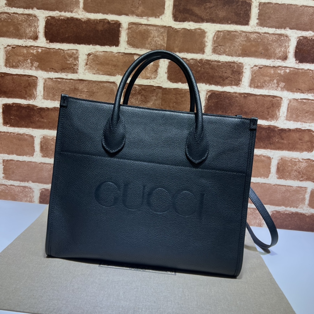 GUCCI古驰饰GUCCI标识小号托特包674822