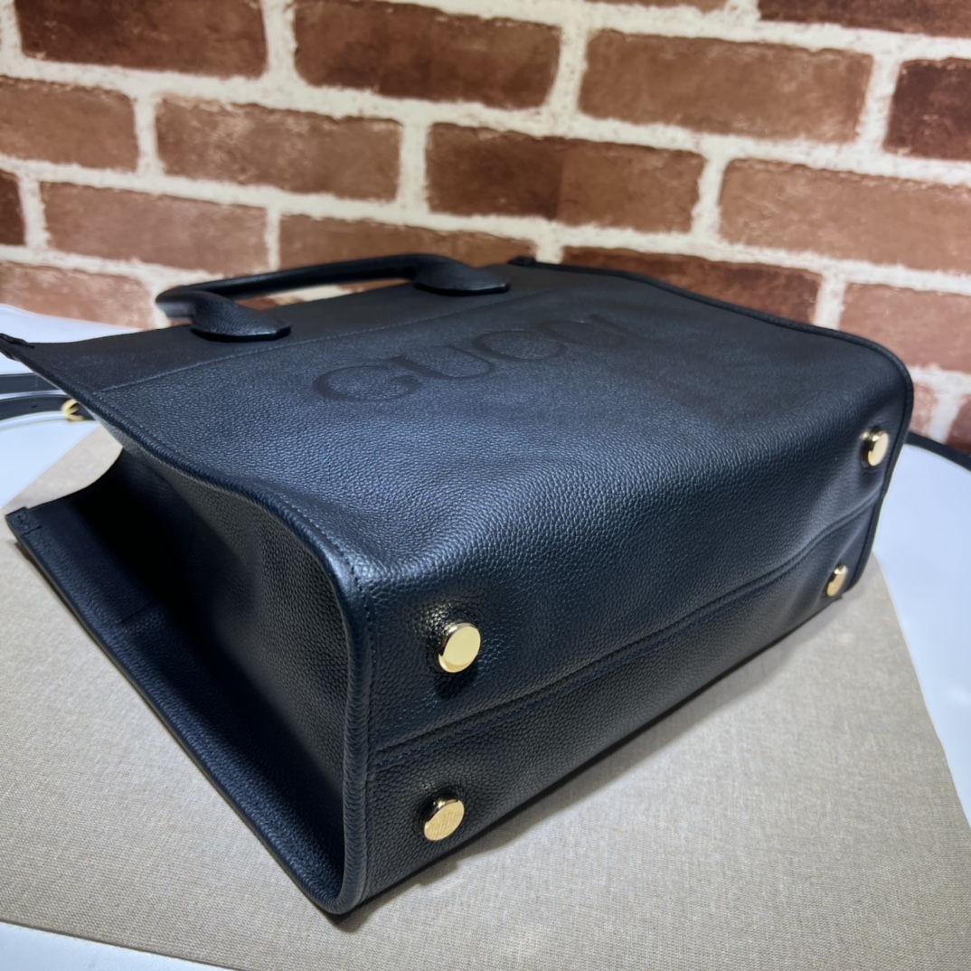 GUCCI古驰饰GUCCI标识小号托特包674822