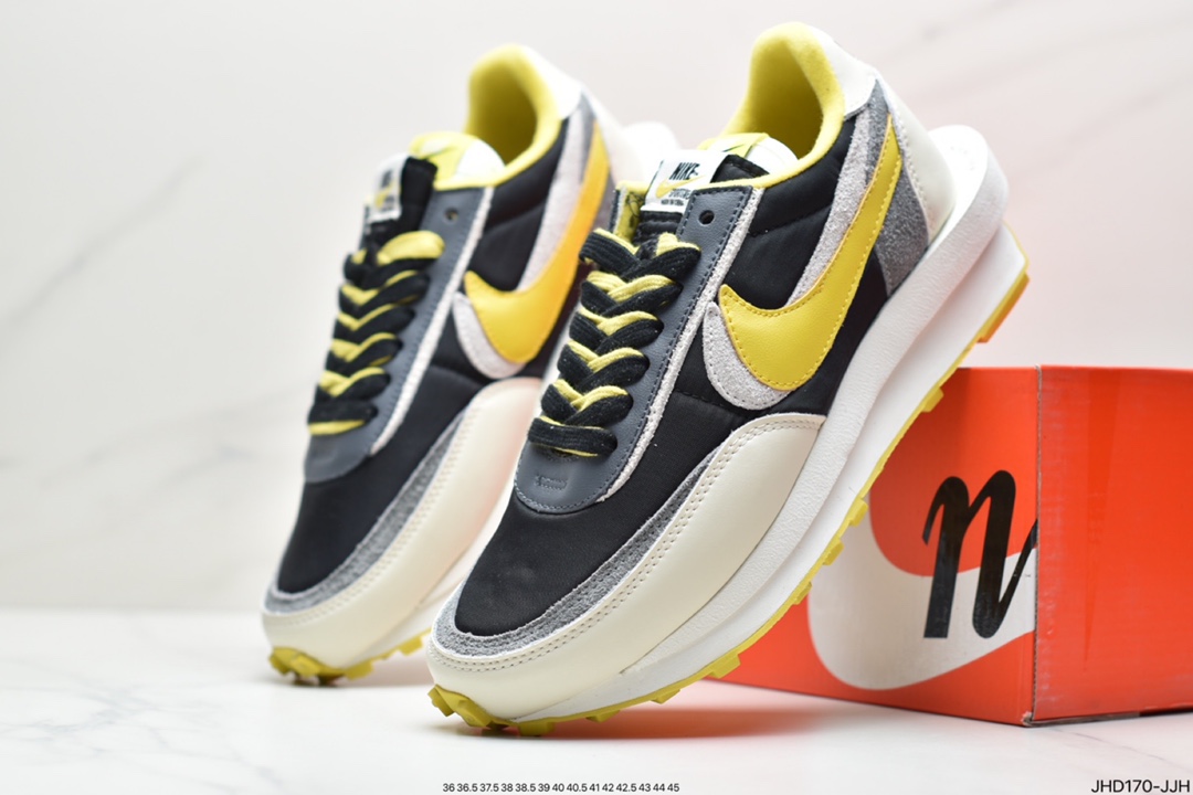 190 公司级Undercover x Sacai × NIKE LDWaffle 三方联名走秀款解构DJ4877-600