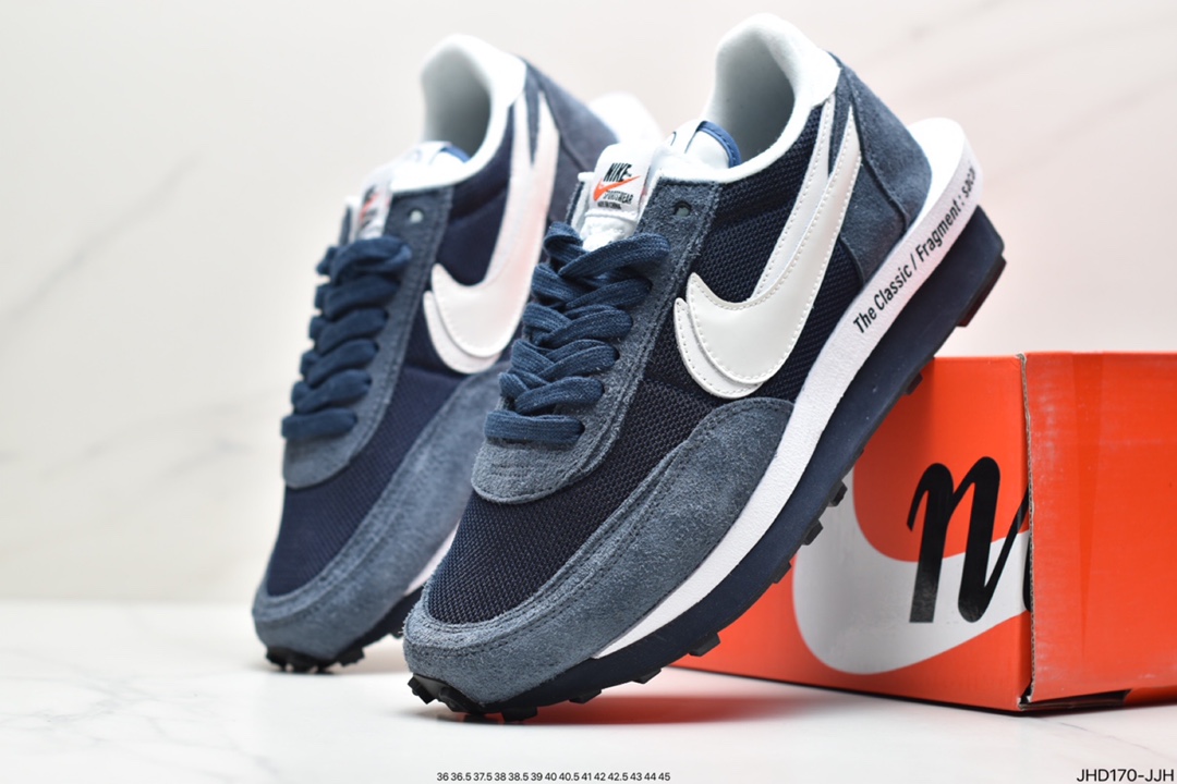 190 公司级Undercover x Sacai × NIKE LDWaffle 三方联名走秀款解构DJ4877-600