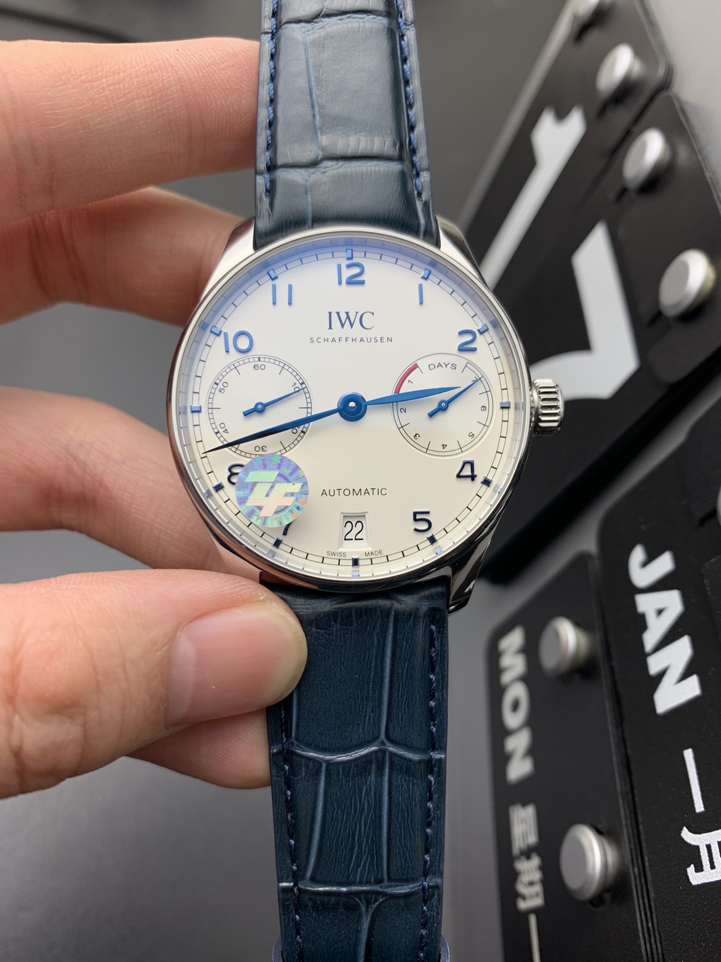 IWC 白面蓝针葡七