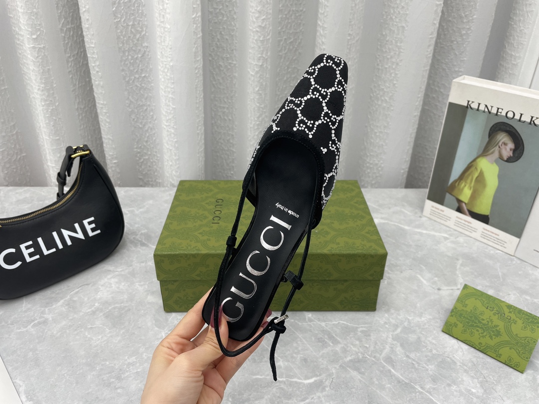 “Newest GuCC*I2022ss Sandals: Stylish Imported Design with Custom Features” - 图片 6