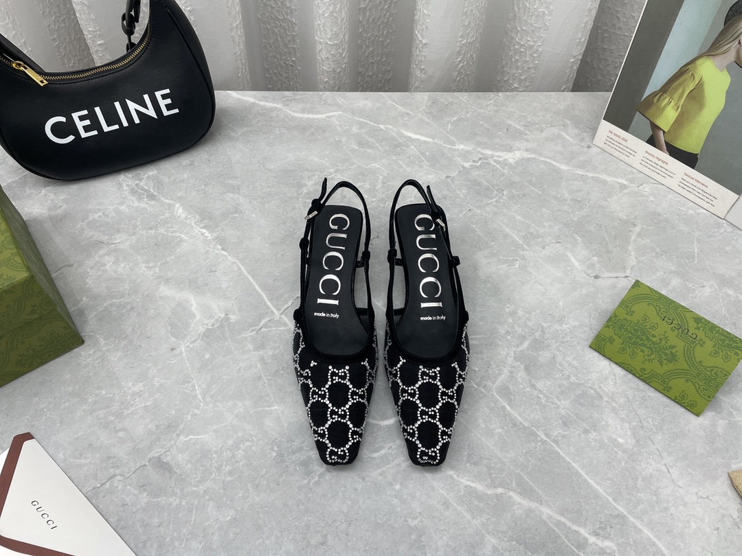“Newest GuCC*I2022ss Sandals: Stylish Imported Design with Custom Features” - 图片 1