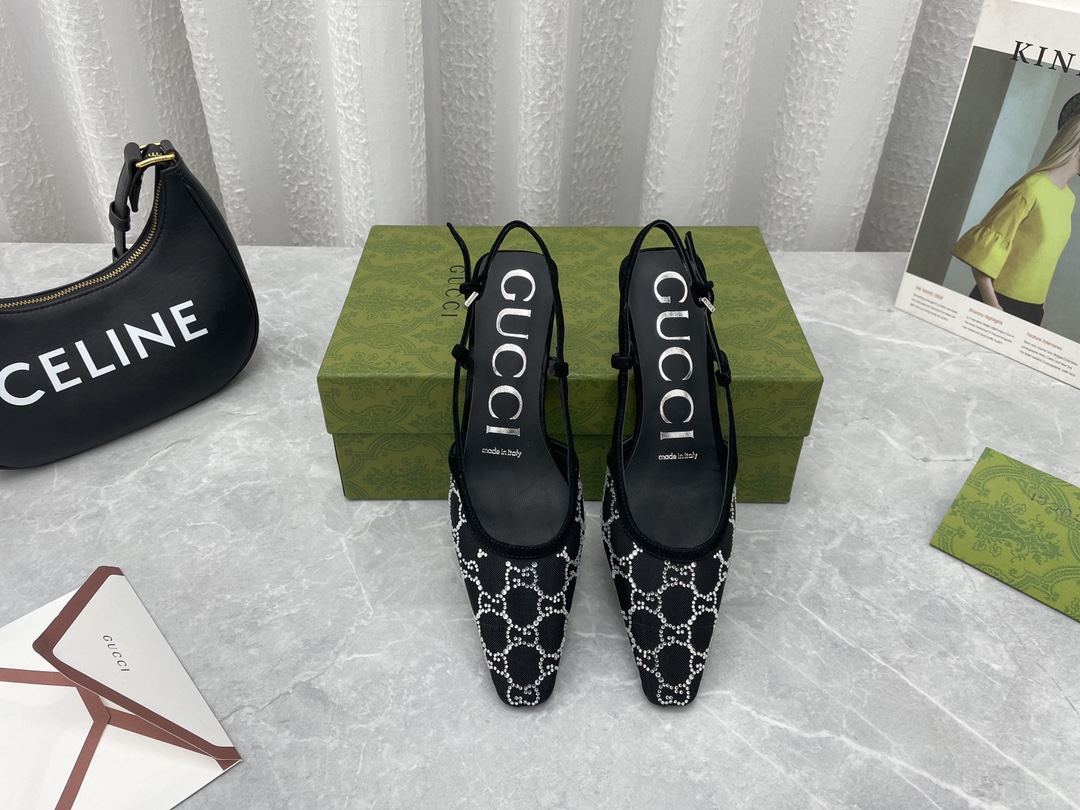 “Newest GuCC*I2022ss Sandals: Stylish Imported Design with Custom Features” - 图片 8