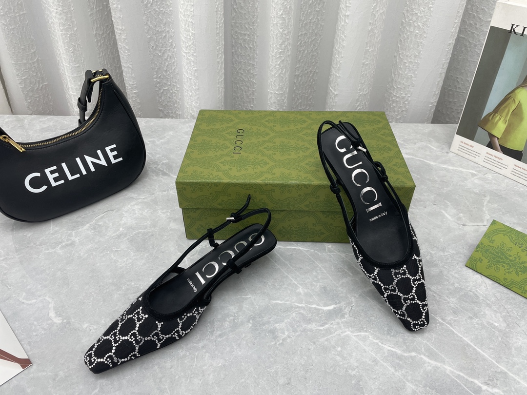 “Newest GuCC*I2022ss Sandals: Stylish Imported Design with Custom Features” - 图片 3