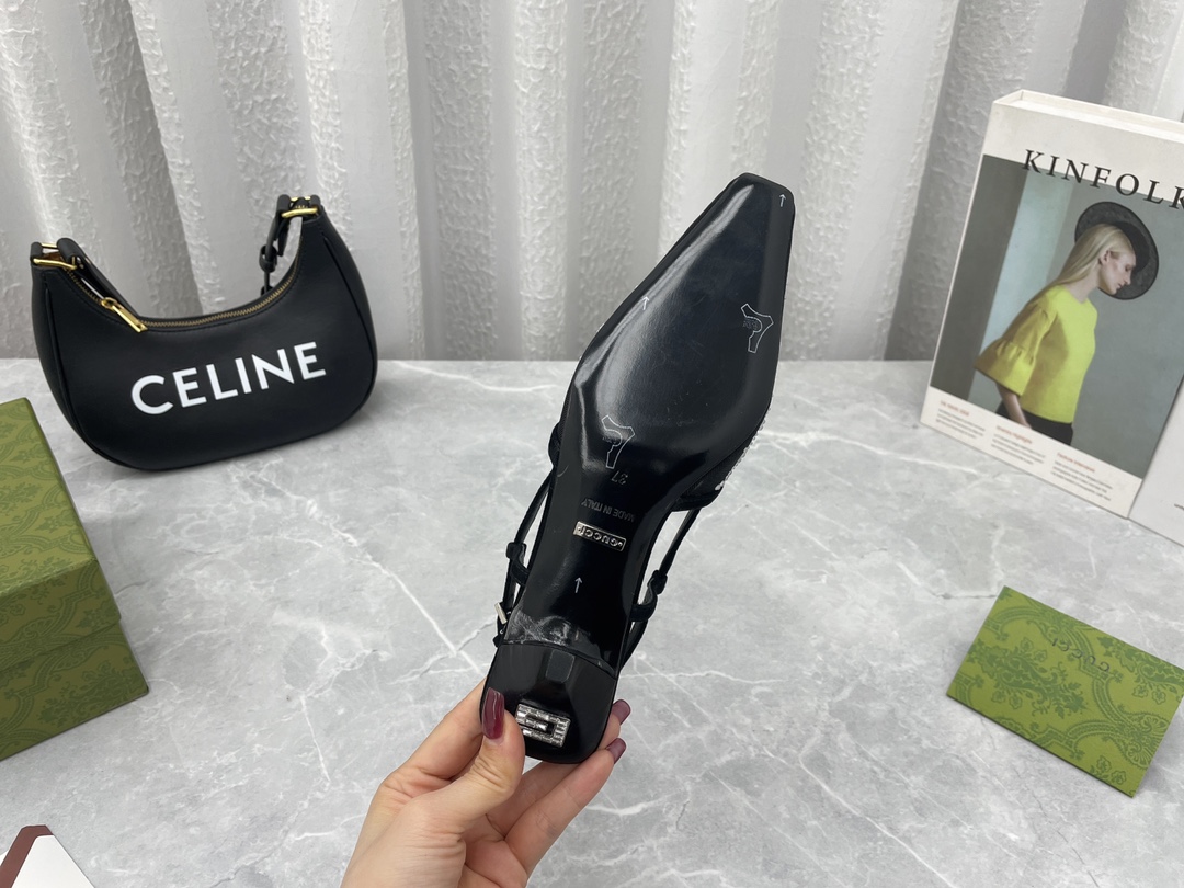 “Newest GuCC*I2022ss Sandals: Stylish Imported Design with Custom Features” - 图片 9