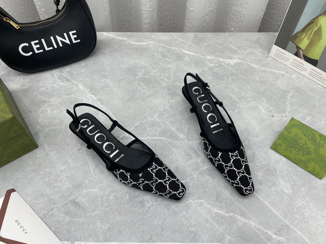 “Newest GuCC*I2022ss Sandals: Stylish Imported Design with Custom Features” - 图片 2