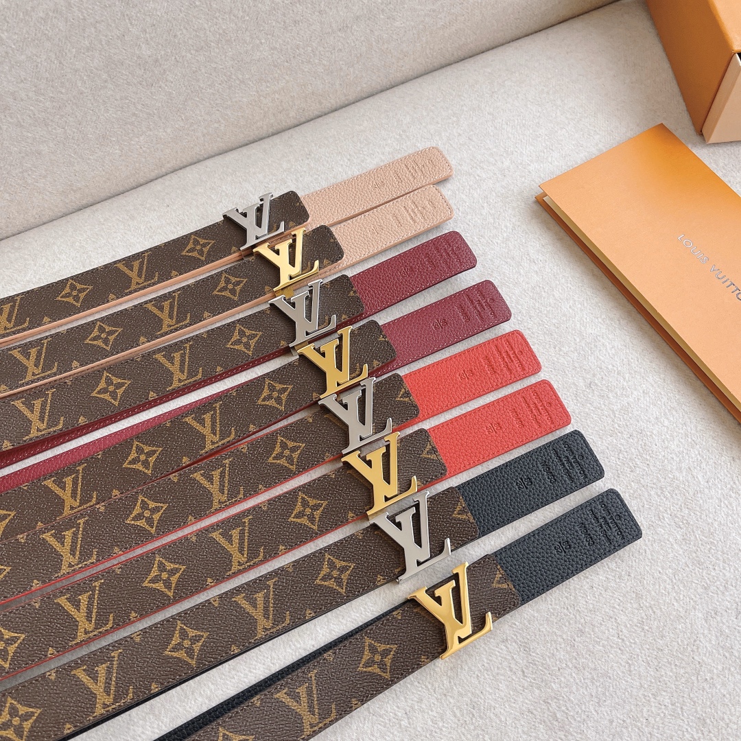 Louis Vuitton VUITTON 女士 双面腰带