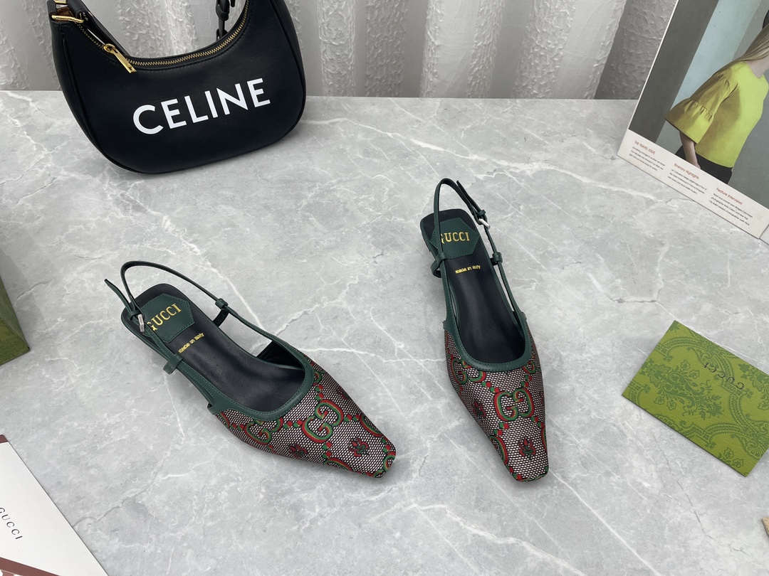 GuCC*I2022ss: Stylish Customized Sandals with Original Italian Bottoms - 图片 2