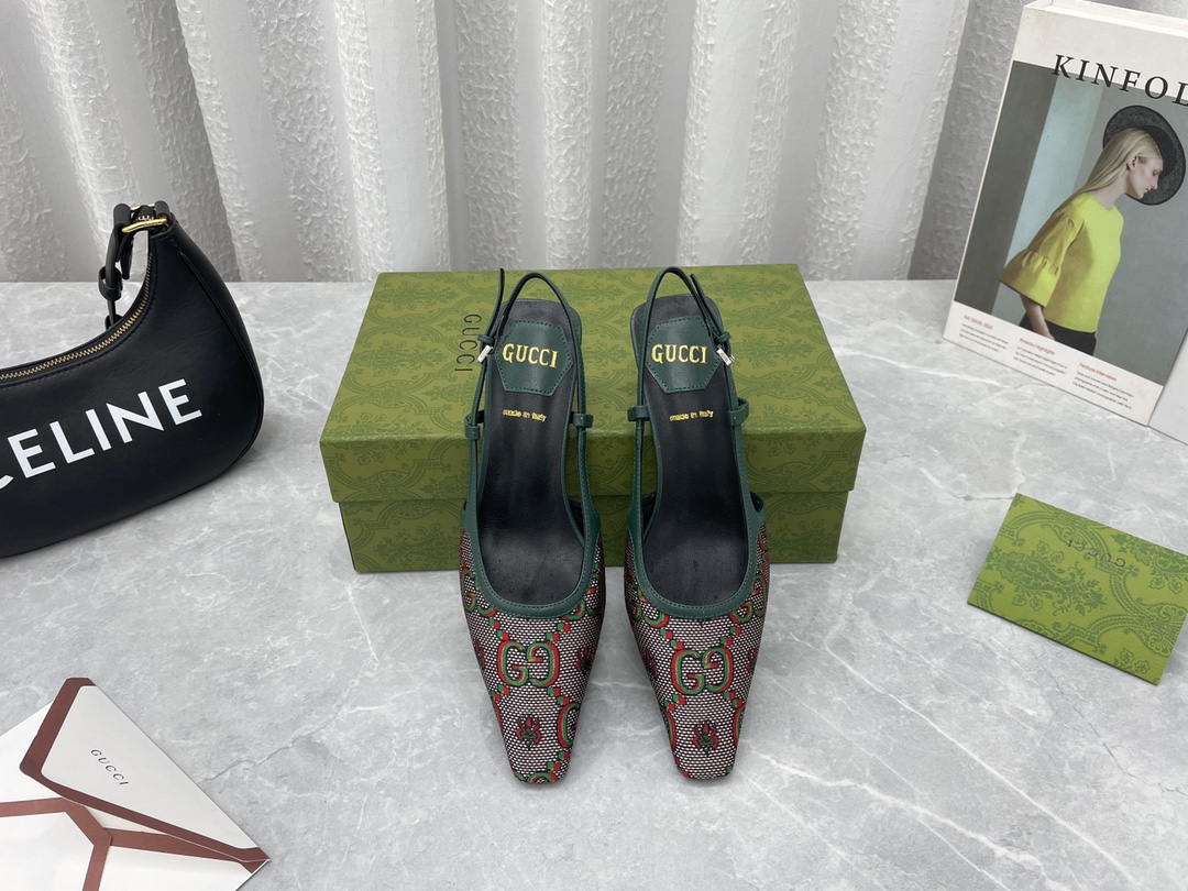 GuCC*I2022ss: Stylish Customized Sandals with Original Italian Bottoms - 图片 8
