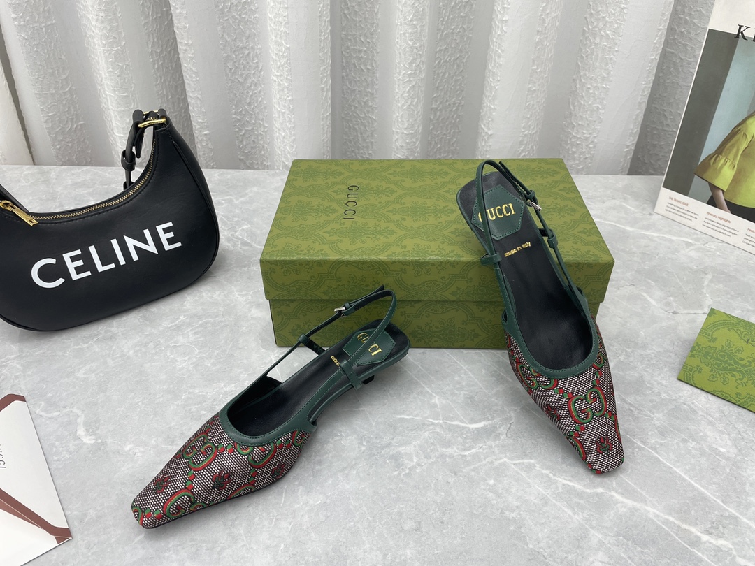 GuCC*I2022ss: Stylish Customized Sandals with Original Italian Bottoms - 图片 3