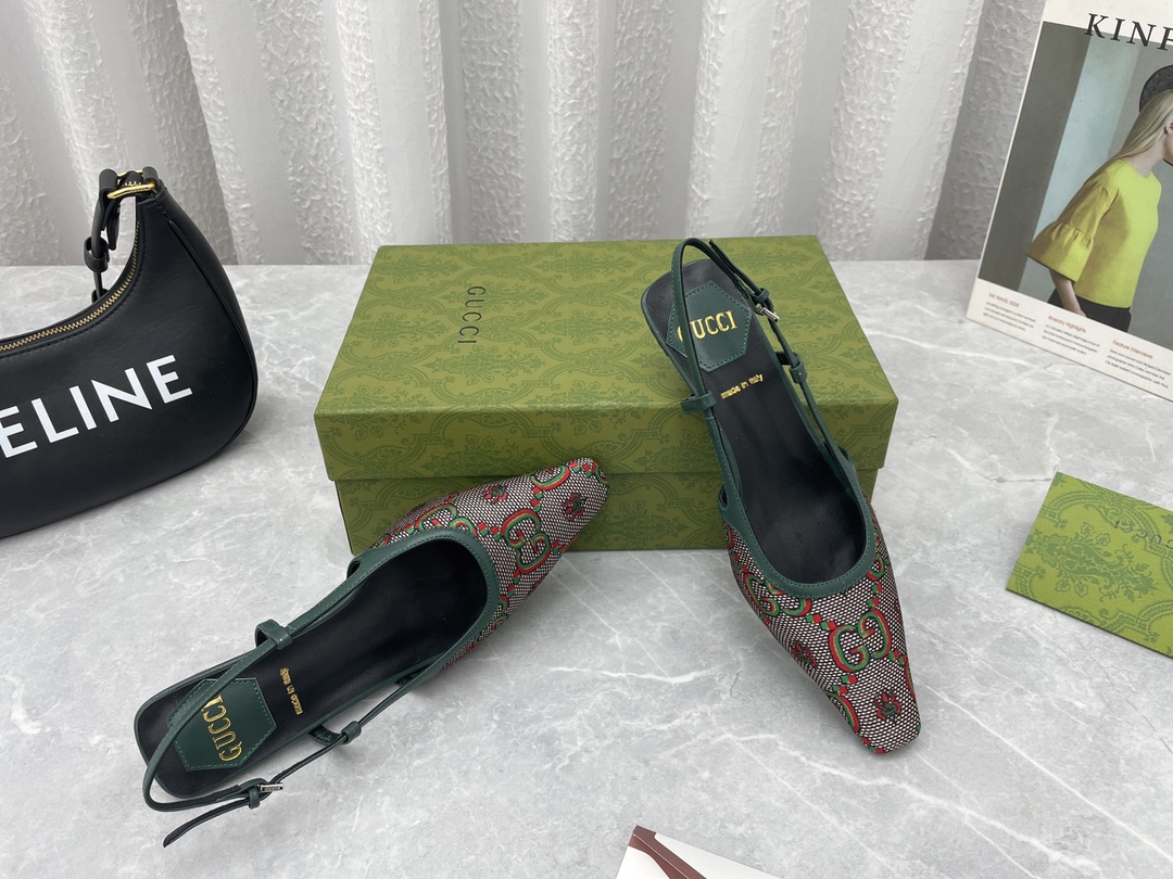 GuCC*I2022ss: Stylish Customized Sandals with Original Italian Bottoms - 图片 7