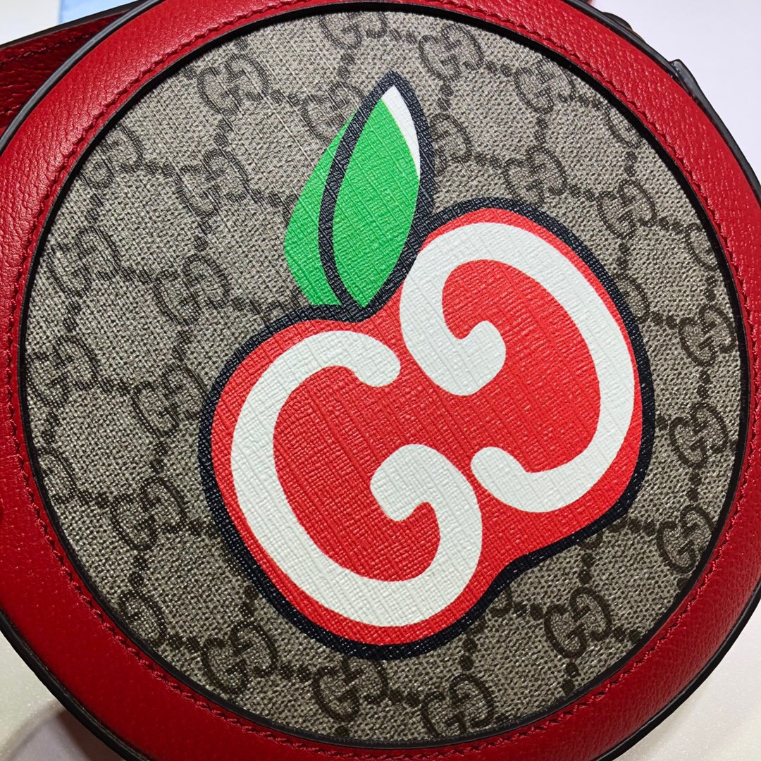 GUCCI古驰七夕情人节特别款圆饼包625216