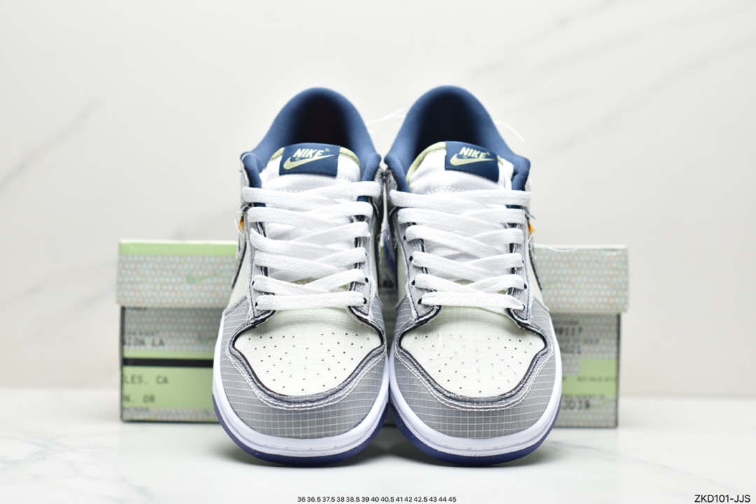 270 公司级 Union LA x Nike Dunk Low 耐克 SB 低帮 联名灰绿色 DJ9649-401
