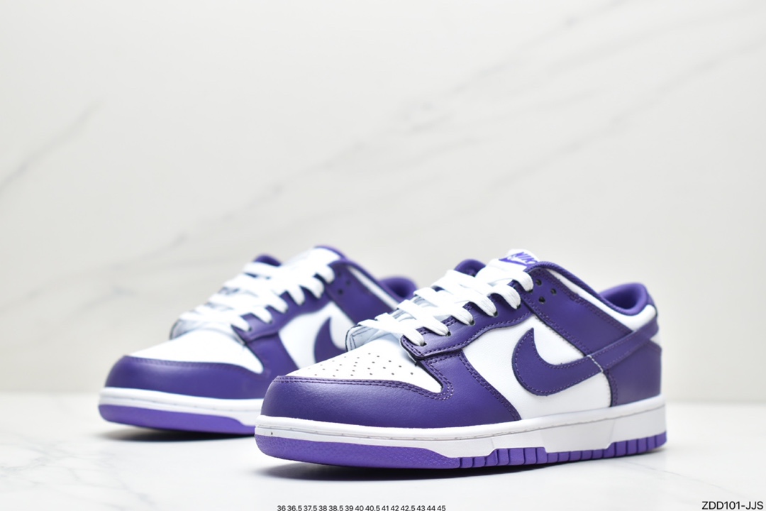 230 公司级 耐克NK Dunk Low 扣篮系列低帮休闲运动滑板板鞋 灰白 DD1391-103