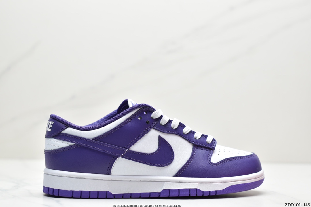 230 公司级 耐克NK Dunk Low 扣篮系列低帮休闲运动滑板板鞋 灰白 DD1391-103
