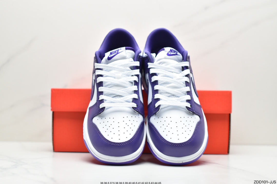 230 公司级 耐克NK Dunk Low 扣篮系列低帮休闲运动滑板板鞋 灰白 DD1391-103
