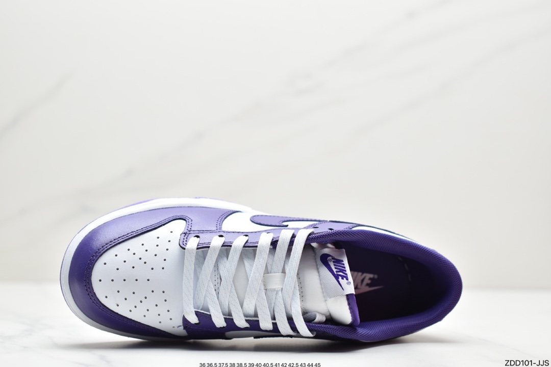 230 公司级 耐克NK Dunk Low 扣篮系列低帮休闲运动滑板板鞋 灰白 DD1391-103
