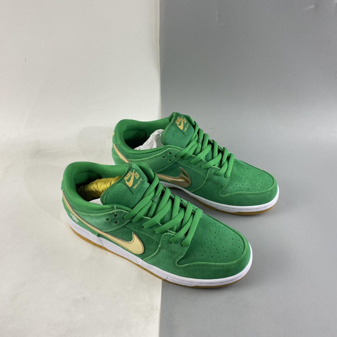 P260 NIKE SB Dunk Low 四叶草滑板板鞋 BQ6817-303