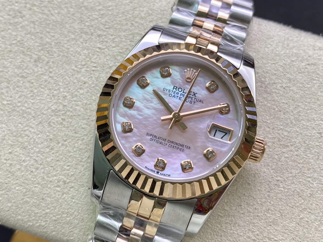 SK Factory 女款 劳力士Rolex 日志型 31mm 自動巻き腕時計