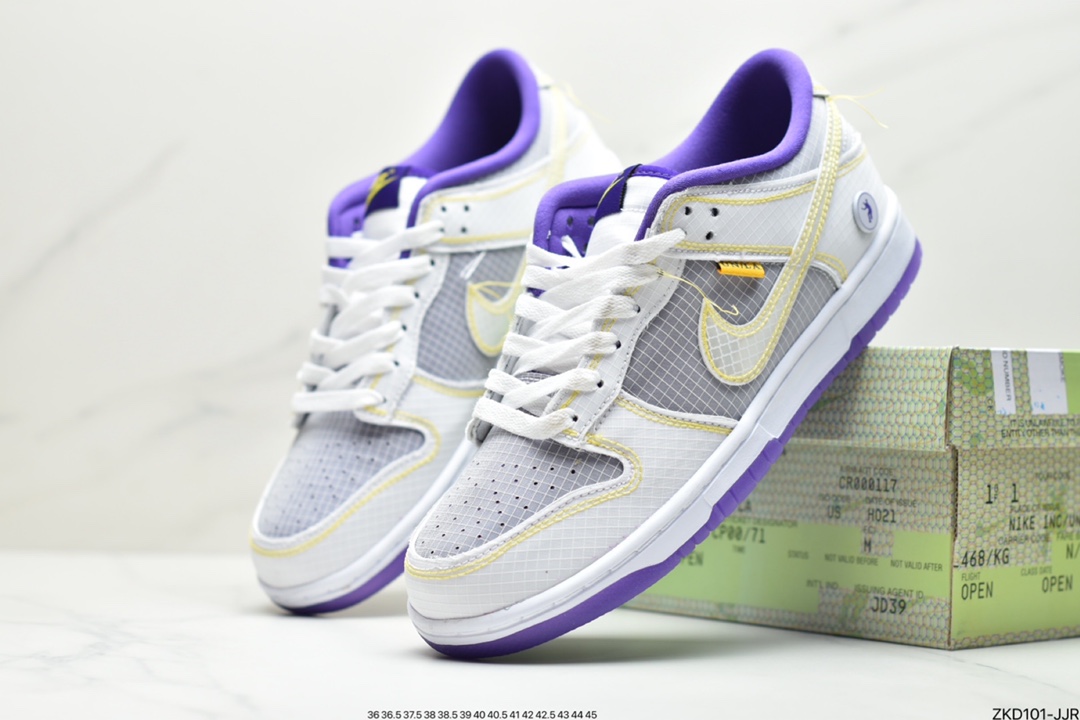 270 公司级 Union LA x Nike Dunk Low 耐克 SB 低帮 联名灰绿色DJ9649-401