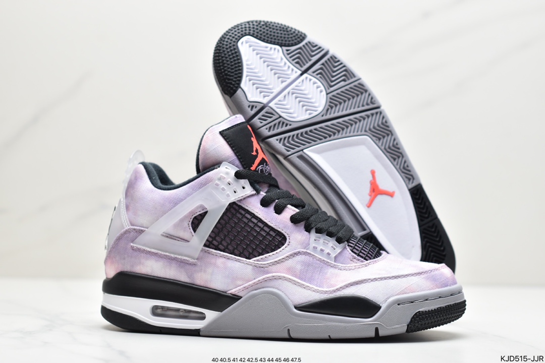 460 公司级 Air Jordan 4 Retro”Zen Master”AJ4代中帮复古休闲运动文化篮球鞋“禅师幻彩扎染” DH7138-506