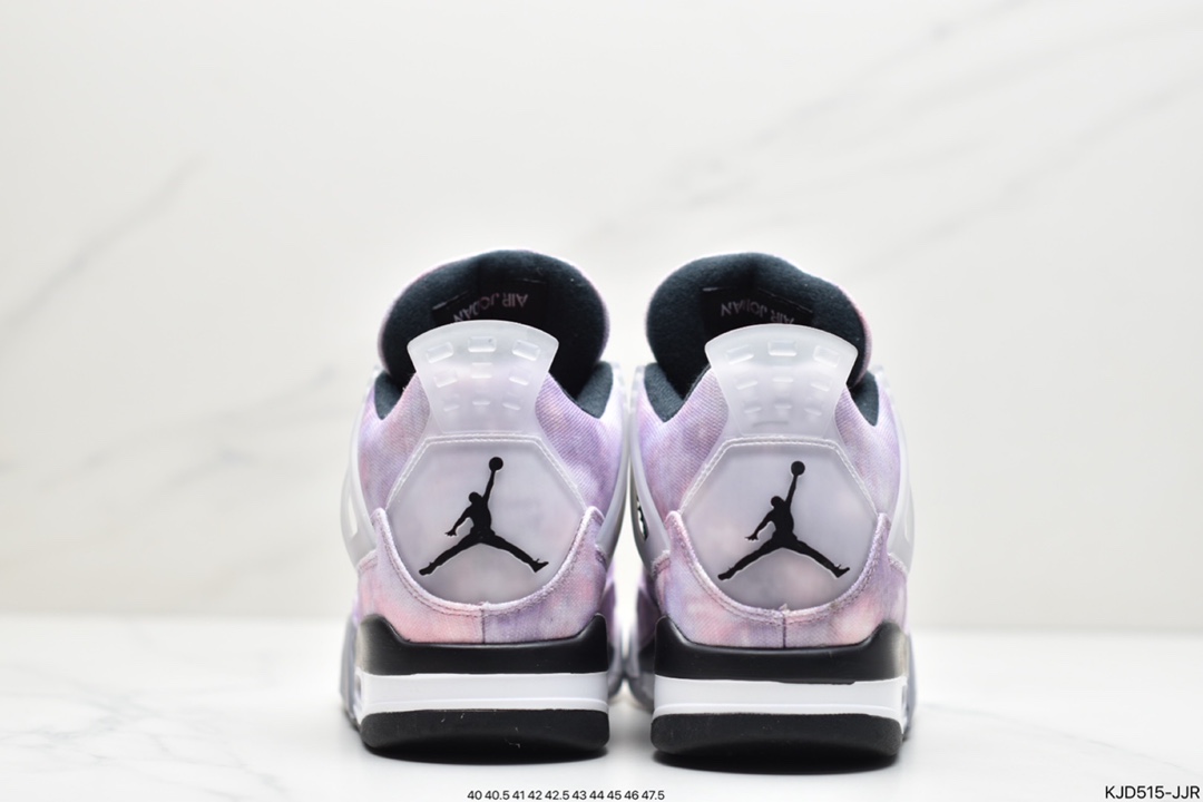 460 公司级 Air Jordan 4 Retro”Zen Master”AJ4代中帮复古休闲运动文化篮球鞋“禅师幻彩扎染” DH7138-506