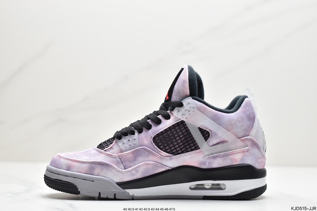 460 公司级 Air Jordan 4 Retro”Zen Master”AJ4代中帮复古休闲运动文化篮球鞋“禅师幻彩扎染” DH7138-506