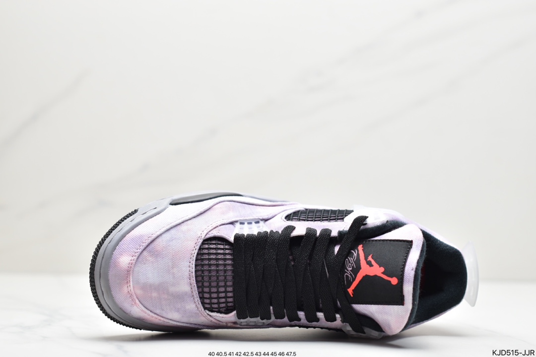 460 公司级 Air Jordan 4 Retro”Zen Master”AJ4代中帮复古休闲运动文化篮球鞋“禅师幻彩扎染” DH7138-506