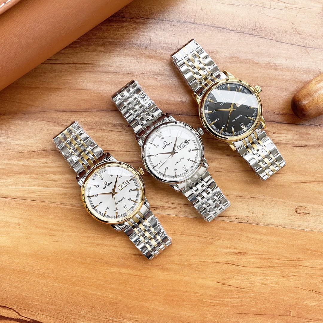 ， 皮带，钢带 三针精品 简约款式 最新： 欧米茄 Omega 最佳设计独家首发 类型：精品男士腕表 表带：真牛皮/316精钢表带 机芯：西铁城机械机芯 镜面：矿物质强化玻璃更高清 品味高雅 浩瀚大气 匠心独运 腕间瑰宝 尺寸：直径41mm厚12mm