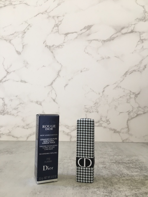 Dior Rouge Dior 772 Classic Houndstooth Lipstick - Rose Bean Paste 1 Dior Rouge Dior 772 Classic Houndstooth Lipstick - Rose Bean Paste