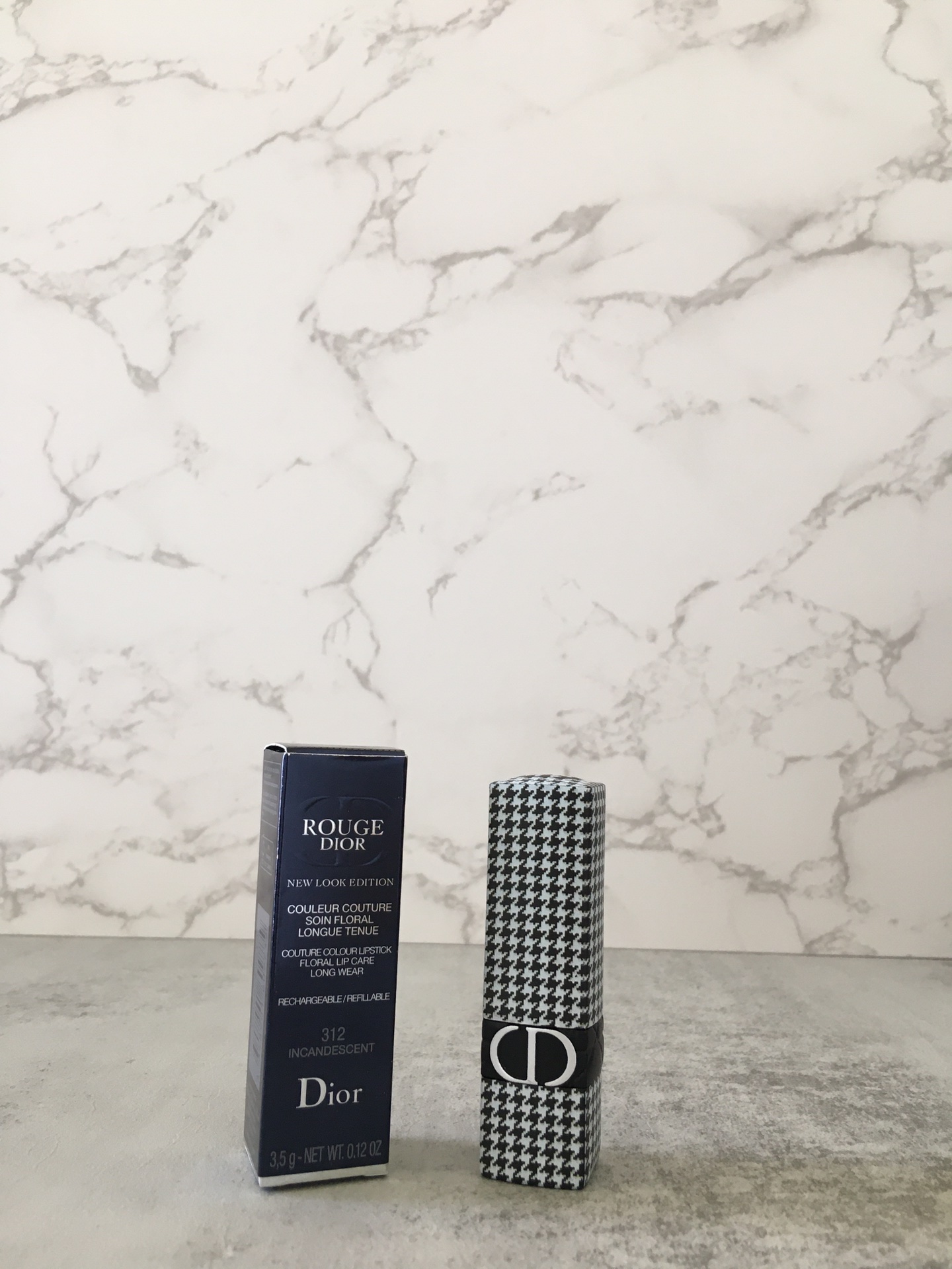 Dior Rouge Dior Limited Edition Houndstooth Lipstick - 312 Incandescent 1 i1642567638 1730 0