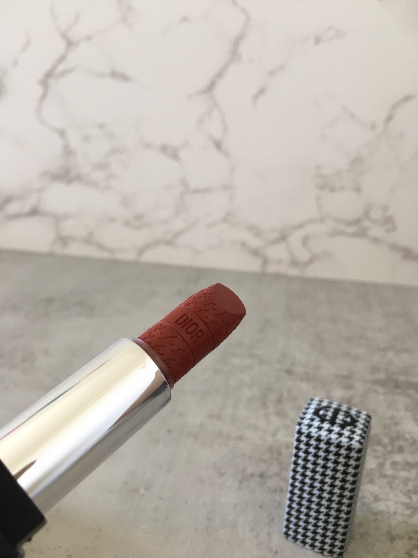 Dior Rouge Dior Limited Edition Houndstooth Lipstick - 312 Incandescent 5 i1642567638 3092 4