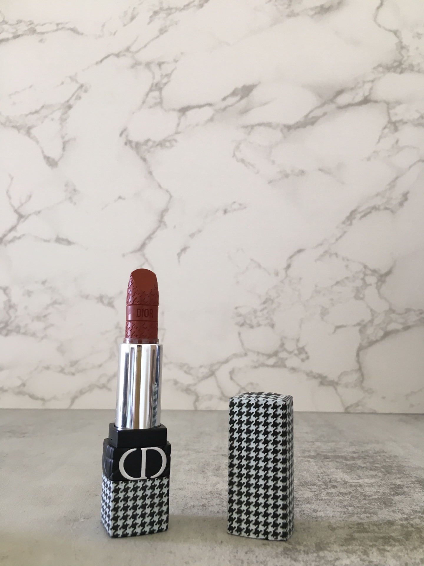 Dior Rouge Dior Limited Edition Houndstooth Lipstick - 312 Incandescent 4 i1642567638 6227 3