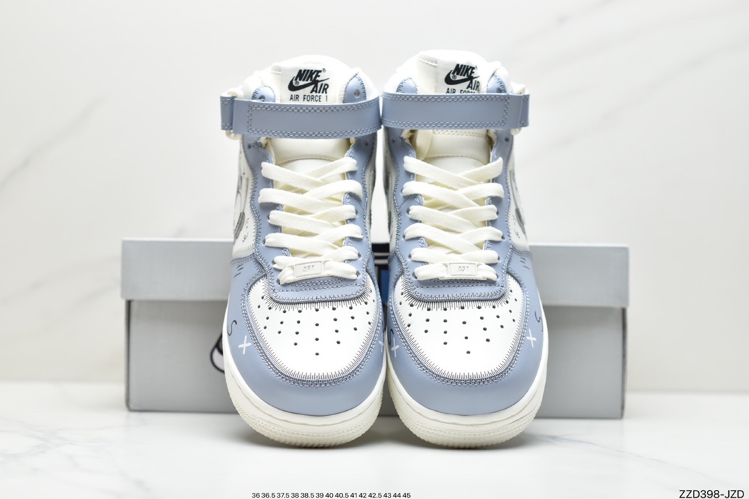 250 公司级耐克KAWS x Air Force 1 MID 联名定制CW2308-211