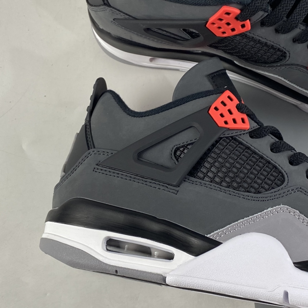 P420 Air Jordan 4 Retro”Infrared”AJ4代中帮复古休闲运动文化篮球鞋“深灰红外线”DH6927-061