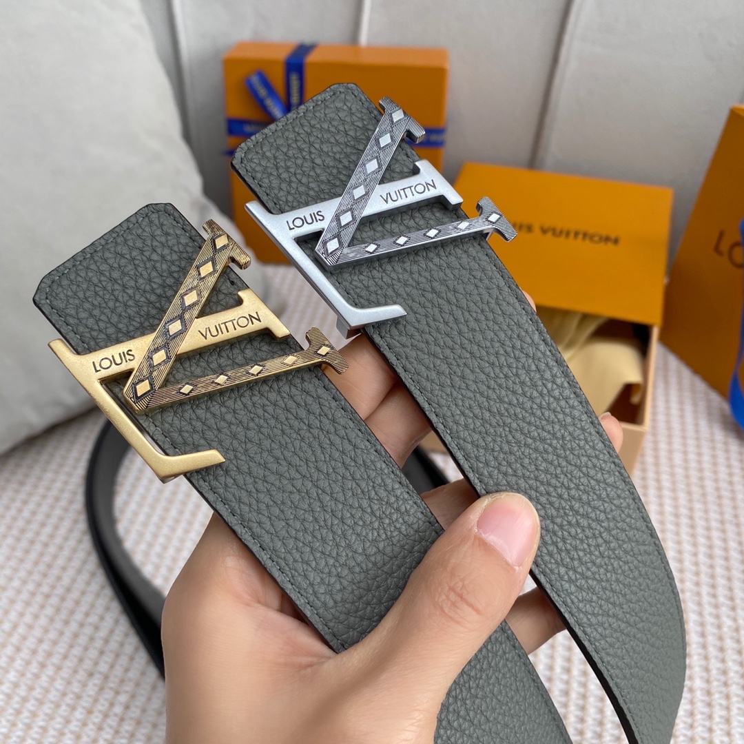 Louis Vuitton Belts Buy 1:1
 Calfskin Cowhide