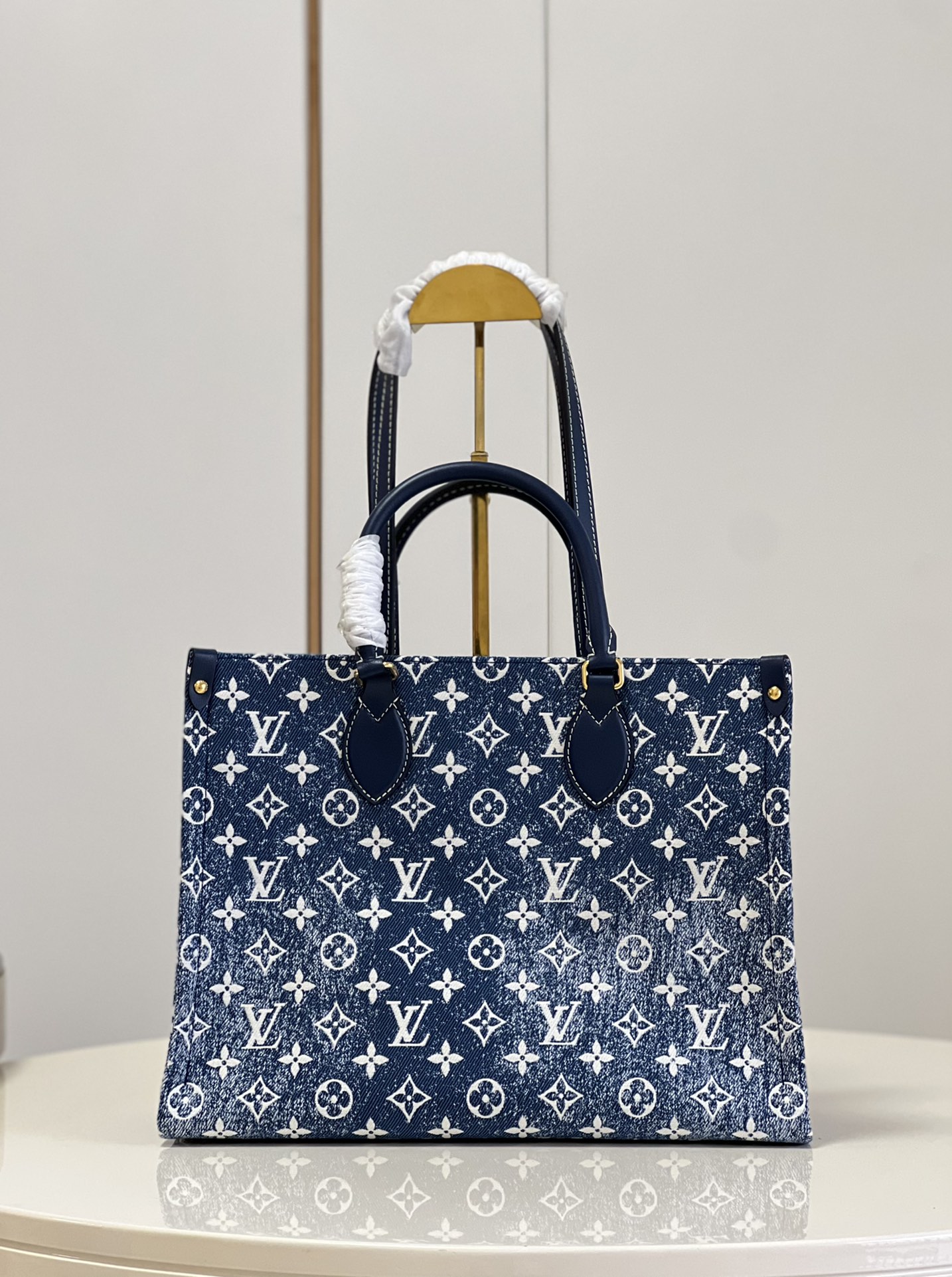 Louis Vuitton LV Onthego Bags Handbags Printing Denim M59608