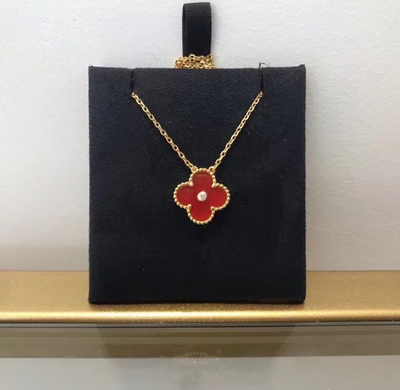 NO:360331,(Medium size) Four-leaf clover necklace collection picture, Vac necklace, necklace19860909（中号）四叶草项链集合图,Vac项链,necklace,Jewelry