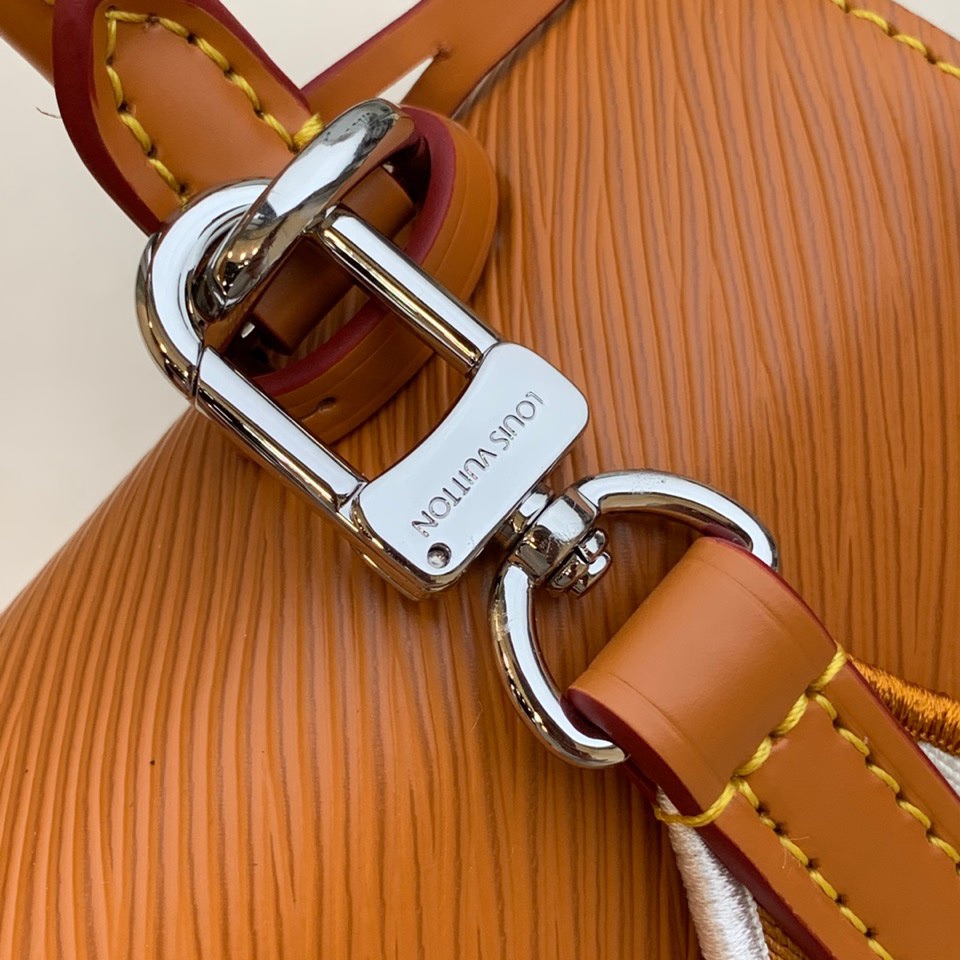 Louis Vuitton LV Cluny Mini Epi 皮革手提包 M58931蜜黃色