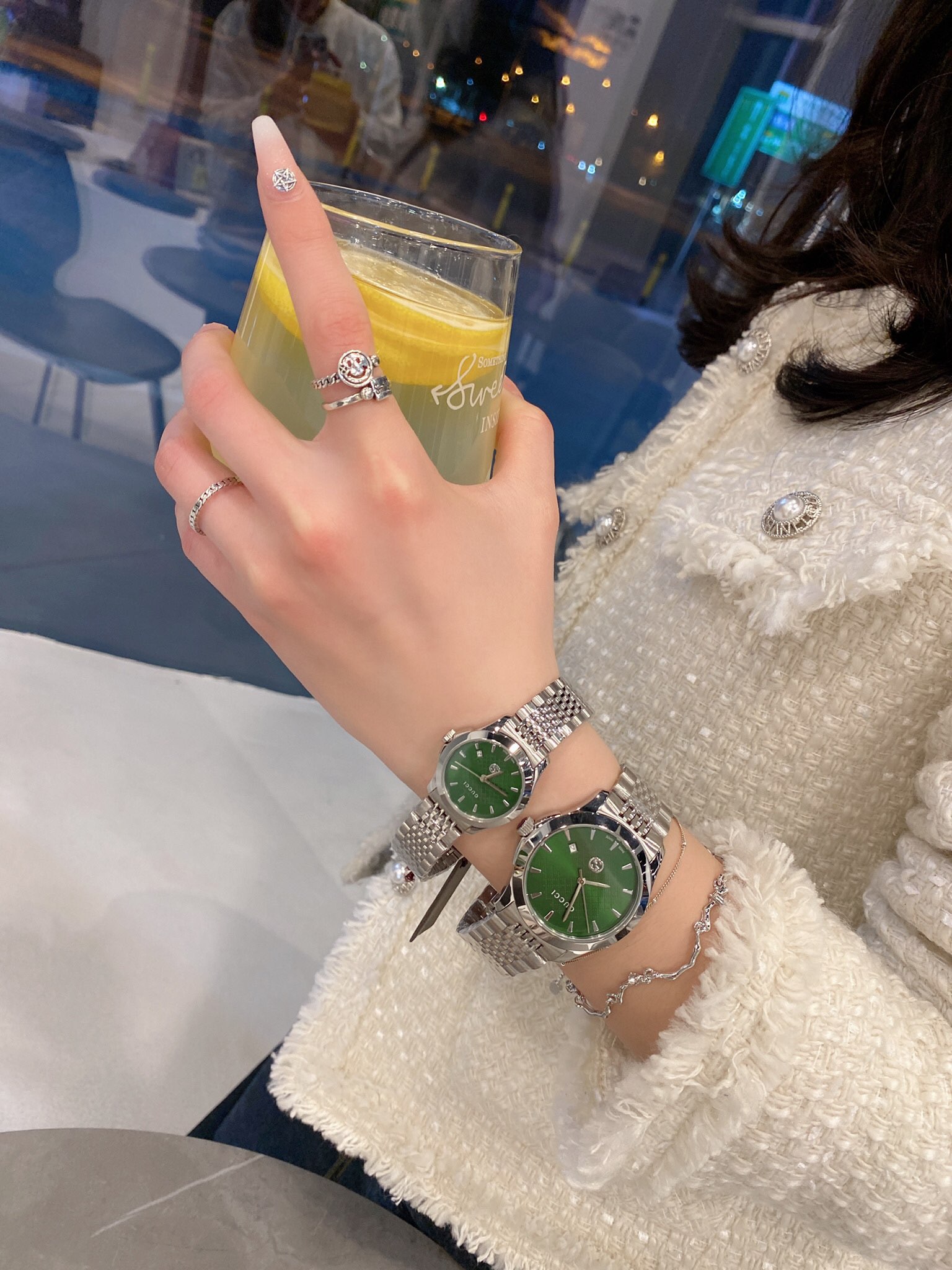 Gucci Augustine Watch Collection: G-Timers with Nine-Colored Belt and Dual Face Options - 图片 3