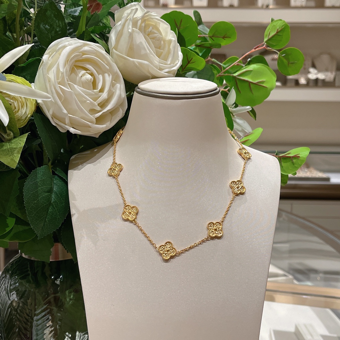 NO:631355,VCA four-leaf clover long chain is recommended as a must-have item for the end of the year, Cartier high-end jewelry19860909VCA四叶草长链推荐年底必备款,,卡迪亚高端饰品,Jewelry