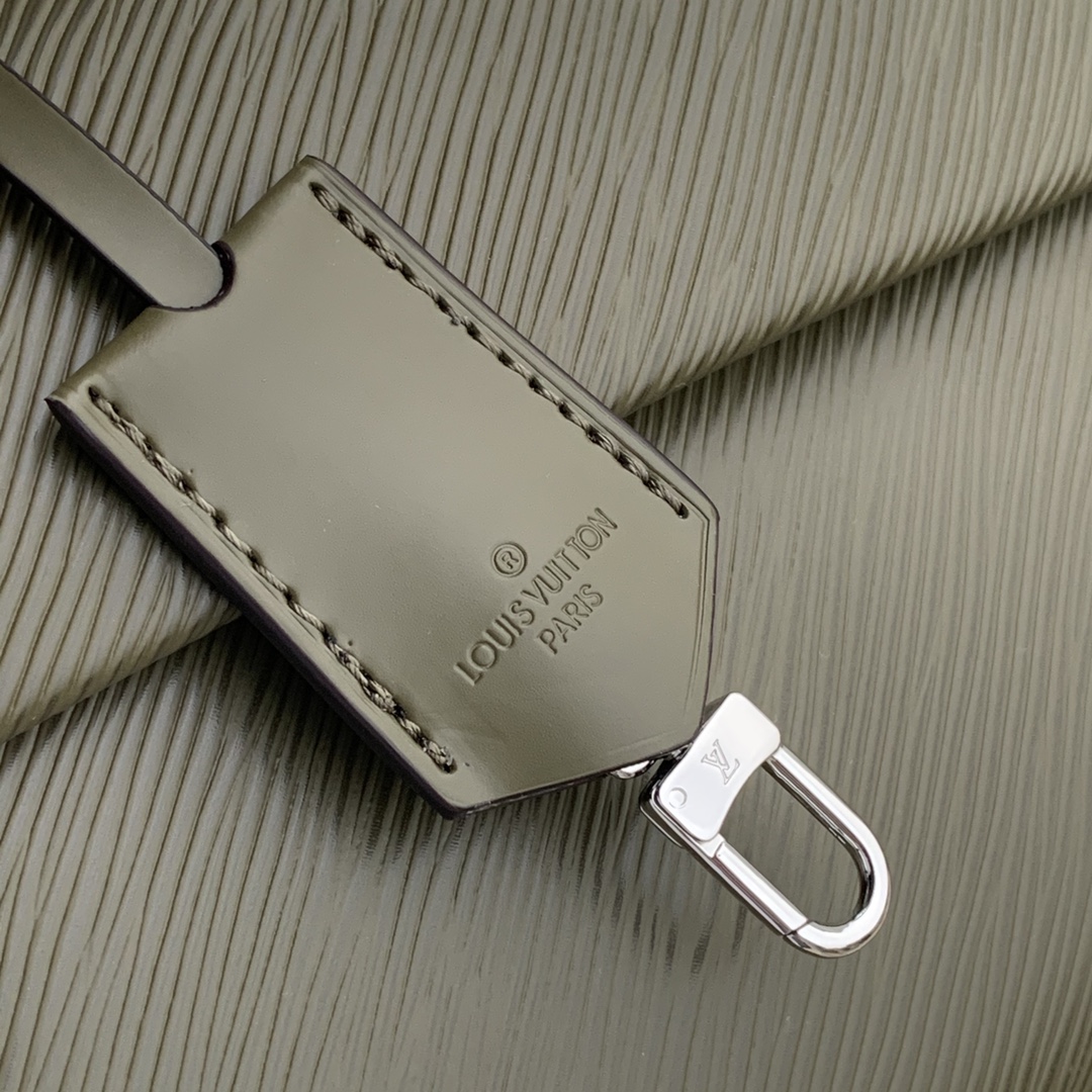 Louis Vuitton LV Cluny Mini Epi 皮革手提包 M59108煙熏棕