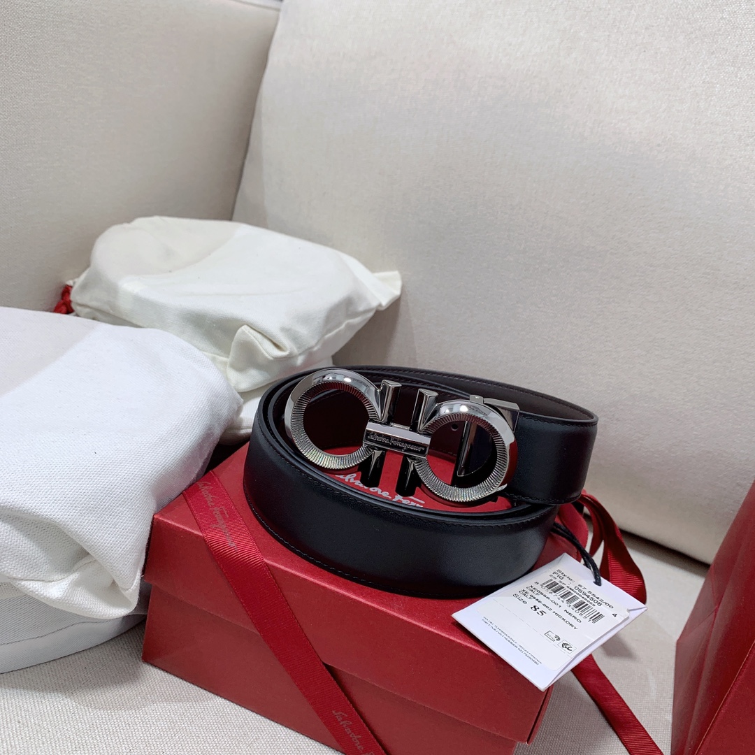 Ferragamo Haute Couture Luxury Atelier Designer Belt Tie Accessories Ref 6