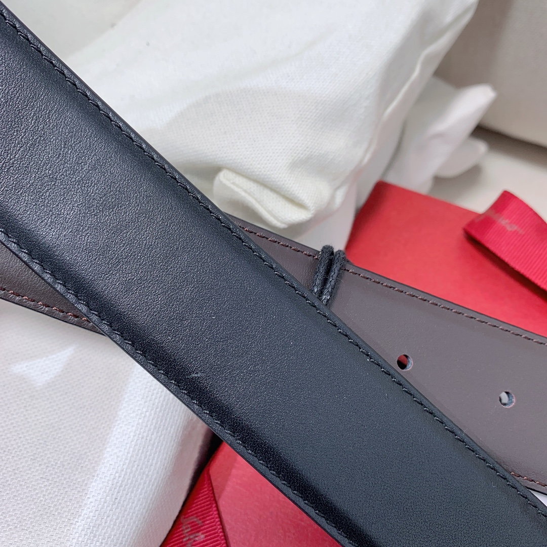 Ferragamo Haute Couture Luxury Atelier Designer Belt Tie Accessories Ref 8